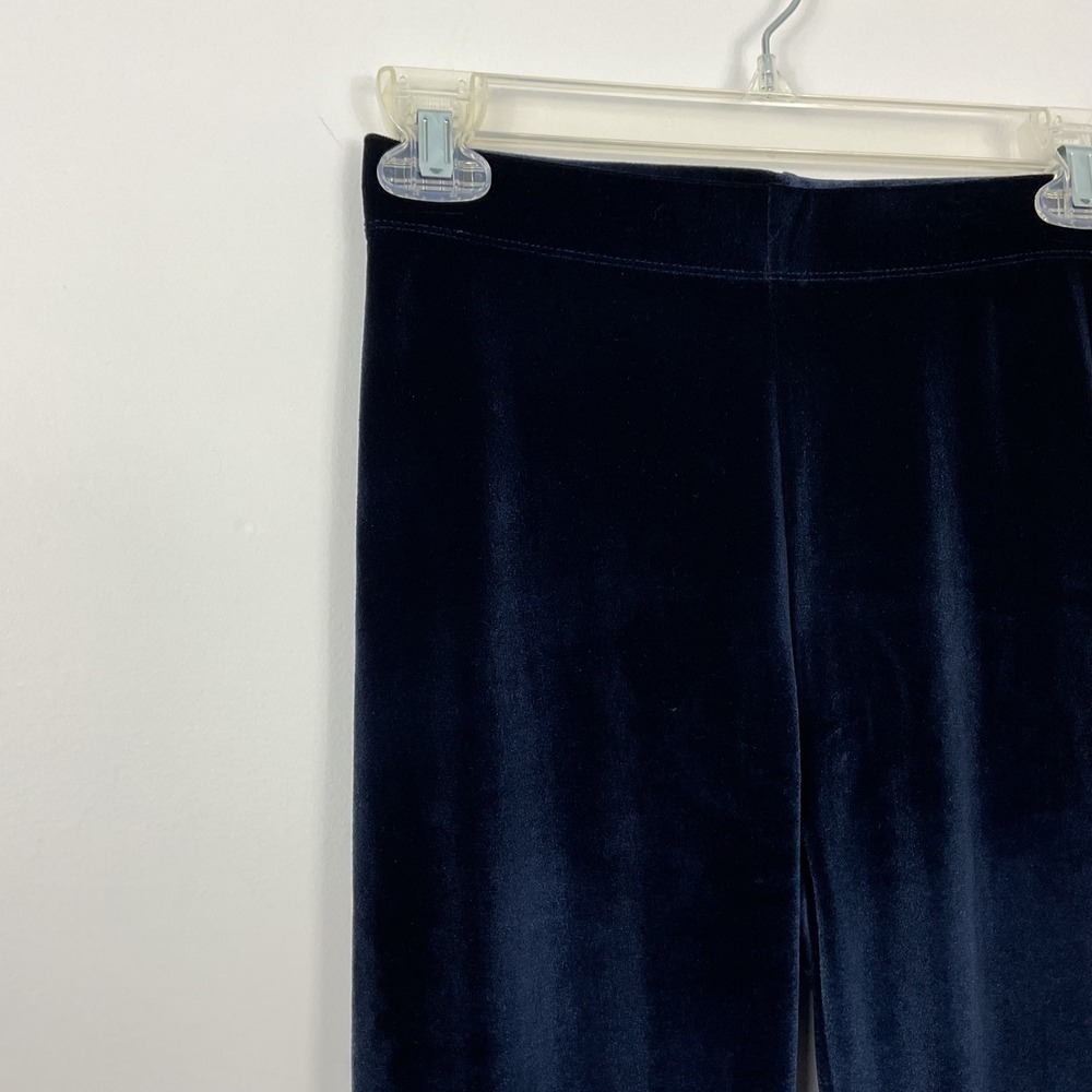 Fabletics Emma Velour Leggings Deep Navy High Waisted Small - Picture 2 of 7